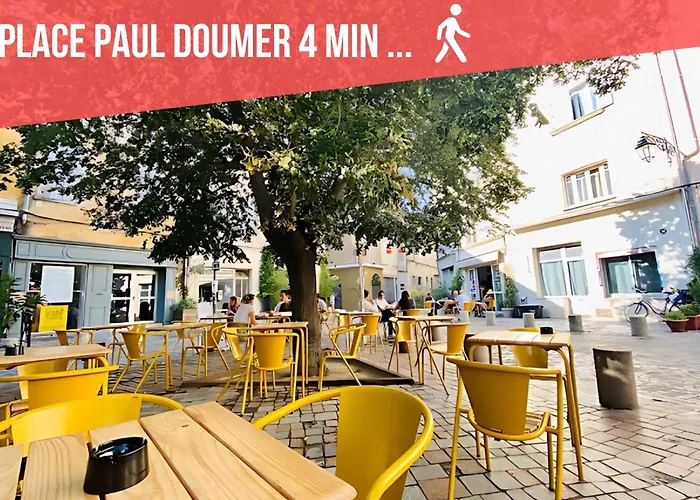 Duplex Liberte-Grande Terrasse-Clim-Quartier Roquette