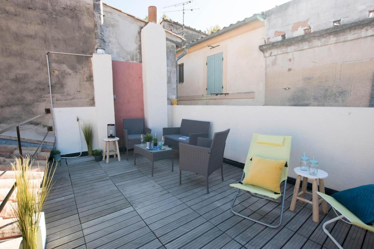 Apartment Duplex Liberte-grande Terrasse-clim-quartier Roquette