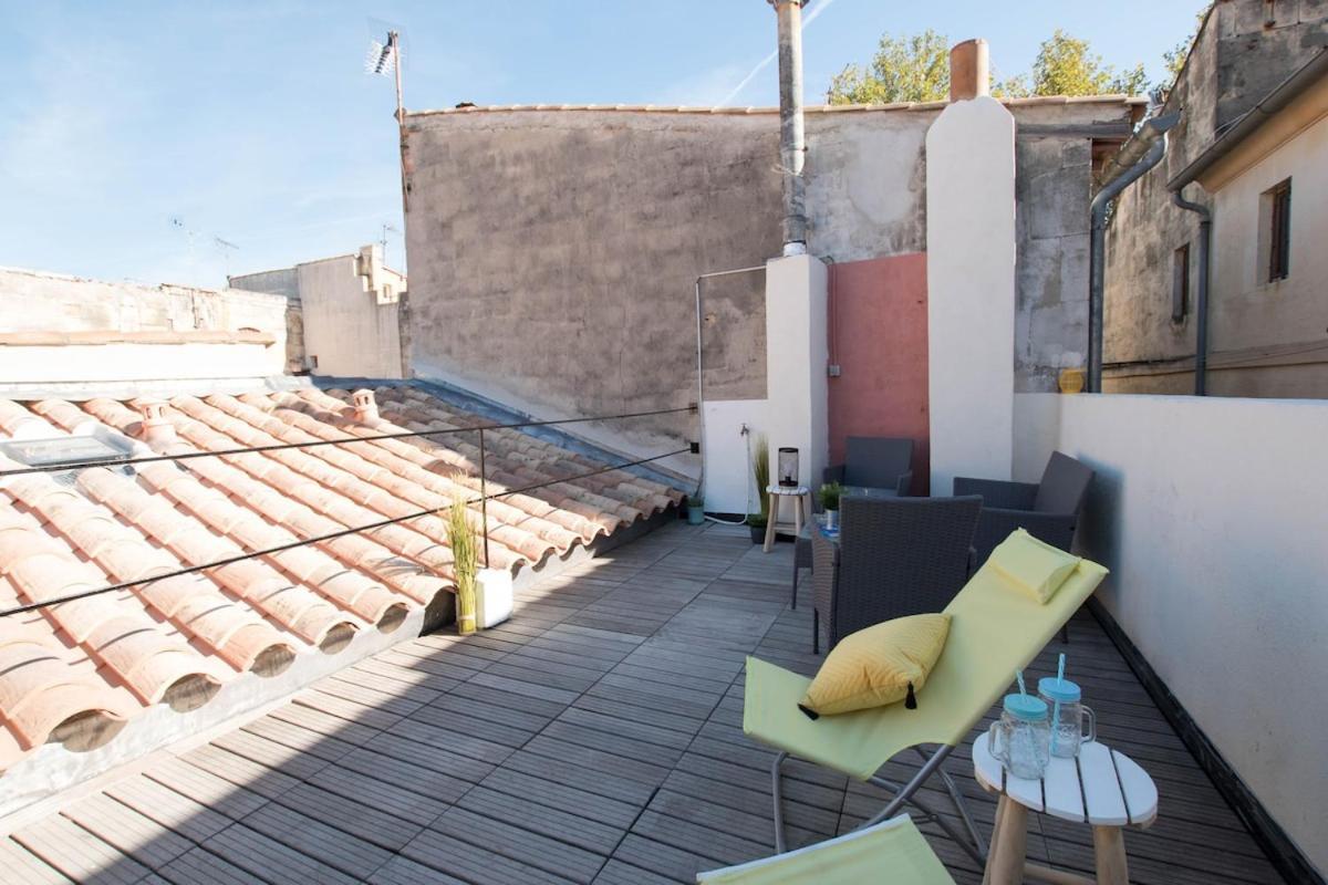 Duplex Liberte-grande Terrasse-clim-quartier Roquette Apartment Arles