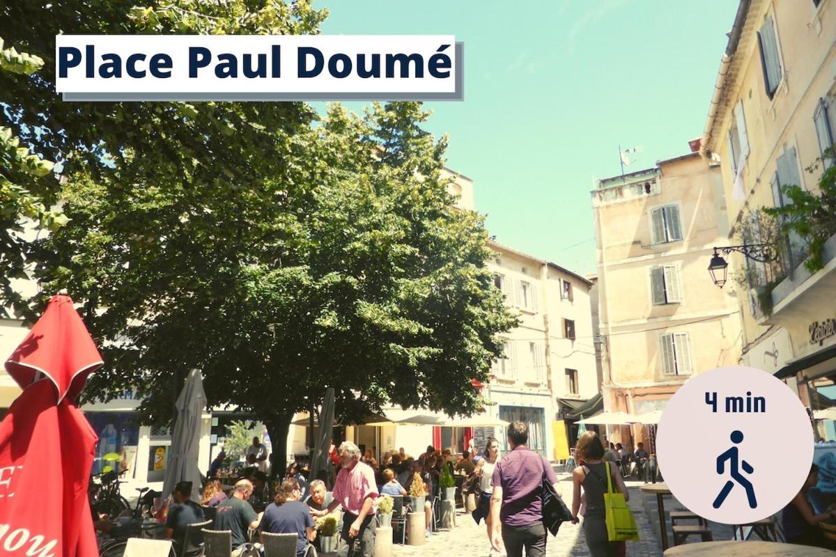 Duplex Liberte-grande Terrasse-clim-quartier Roquette *